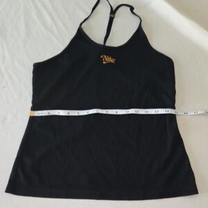 Nike Black Fitted Tank Top SMALL